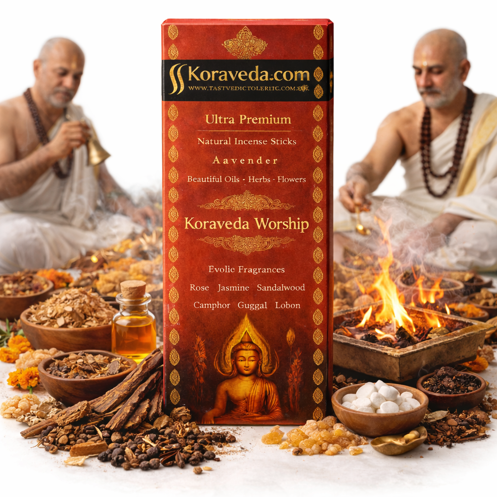 Koraveda Worship Hawan Incense Sticks