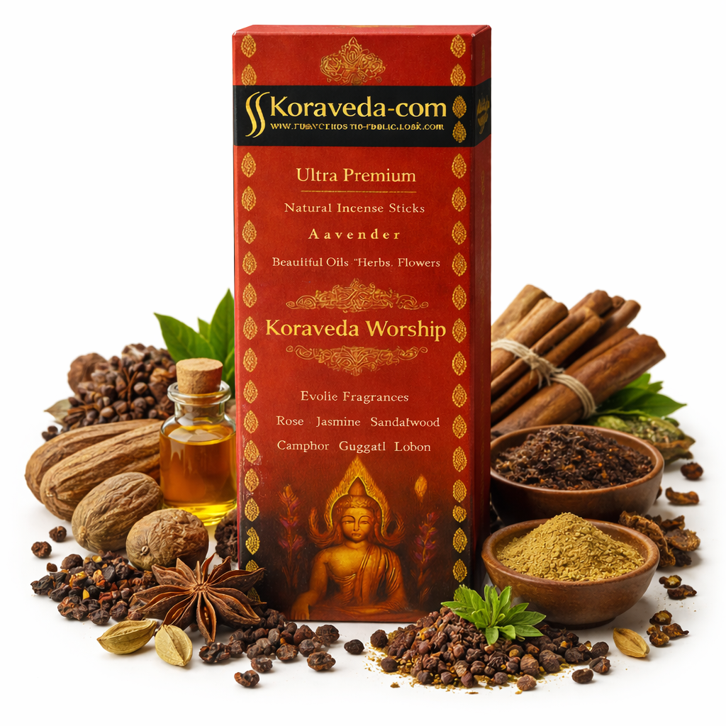 Koraveda Worship Spice Incense Sticks