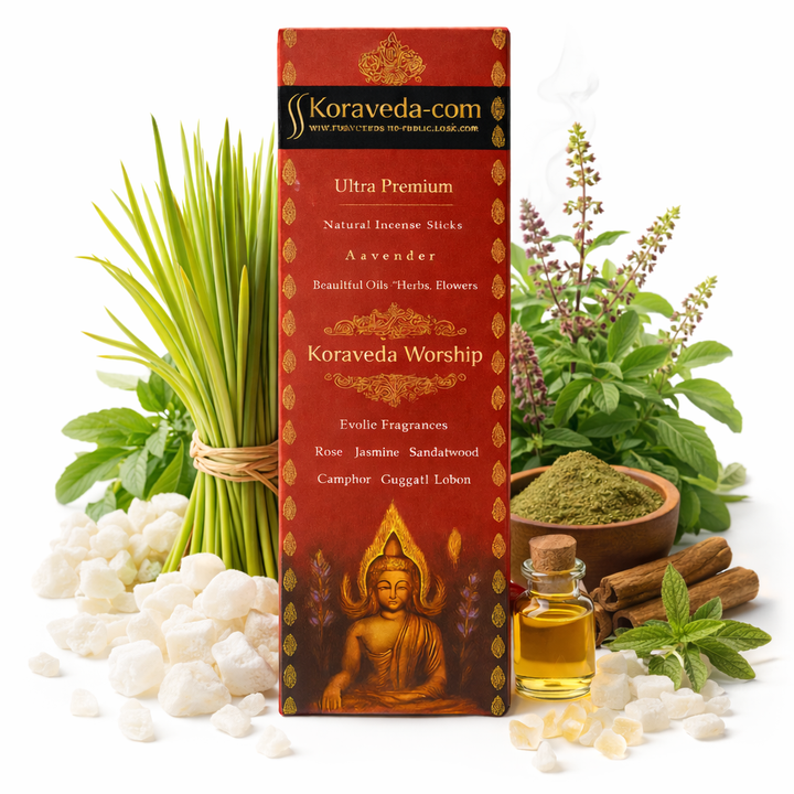 Koraveda Worship Natural Mosquito Repellent Incense