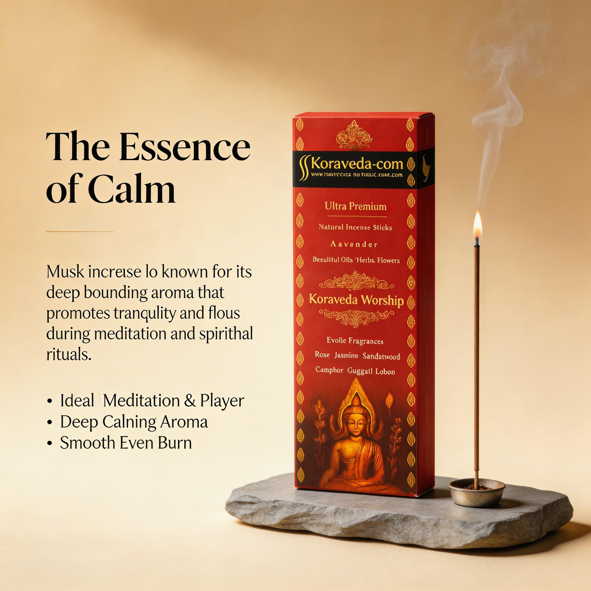 Koraveda Worship Musk Incense Stick