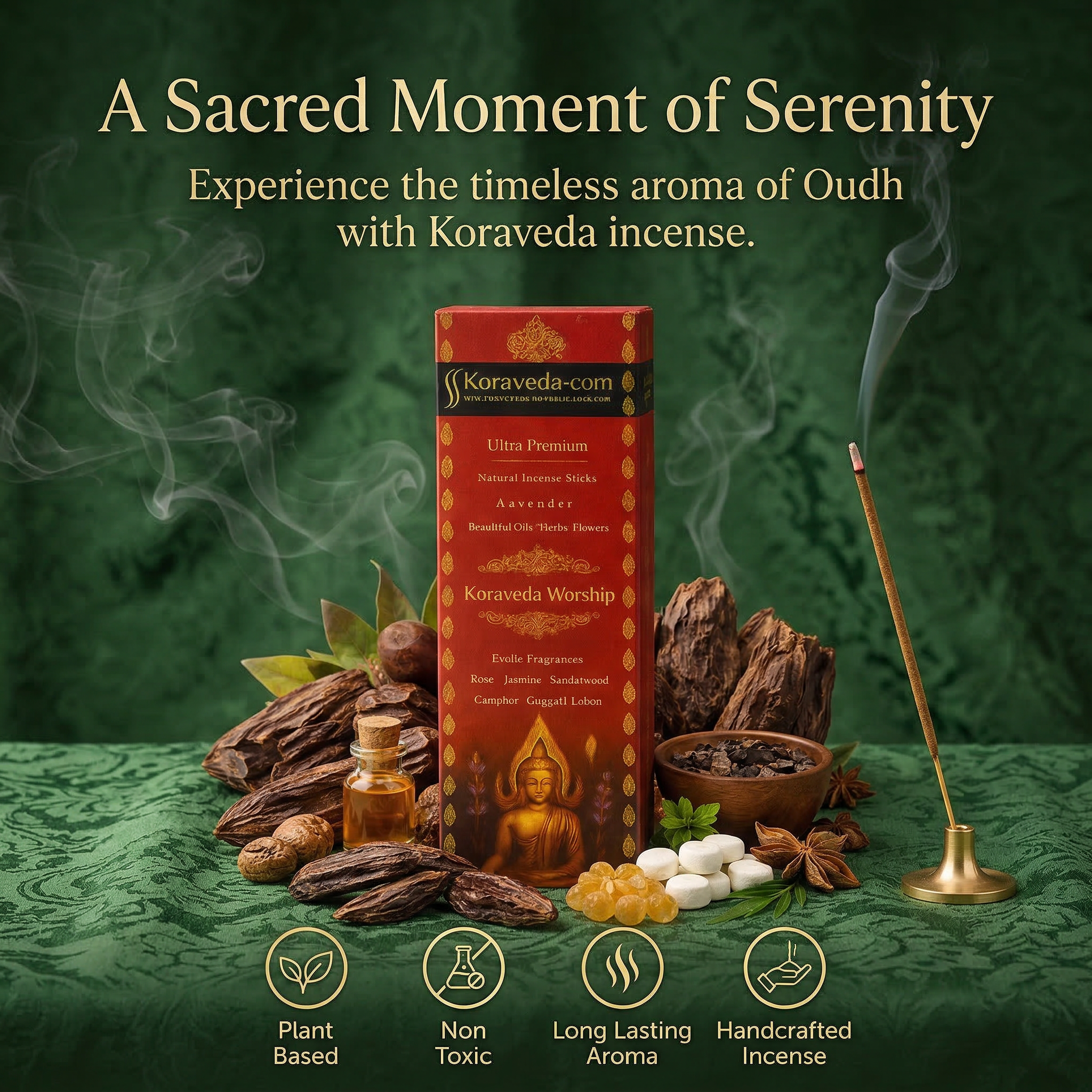 Koraveda Worship Oudh Insence Stick