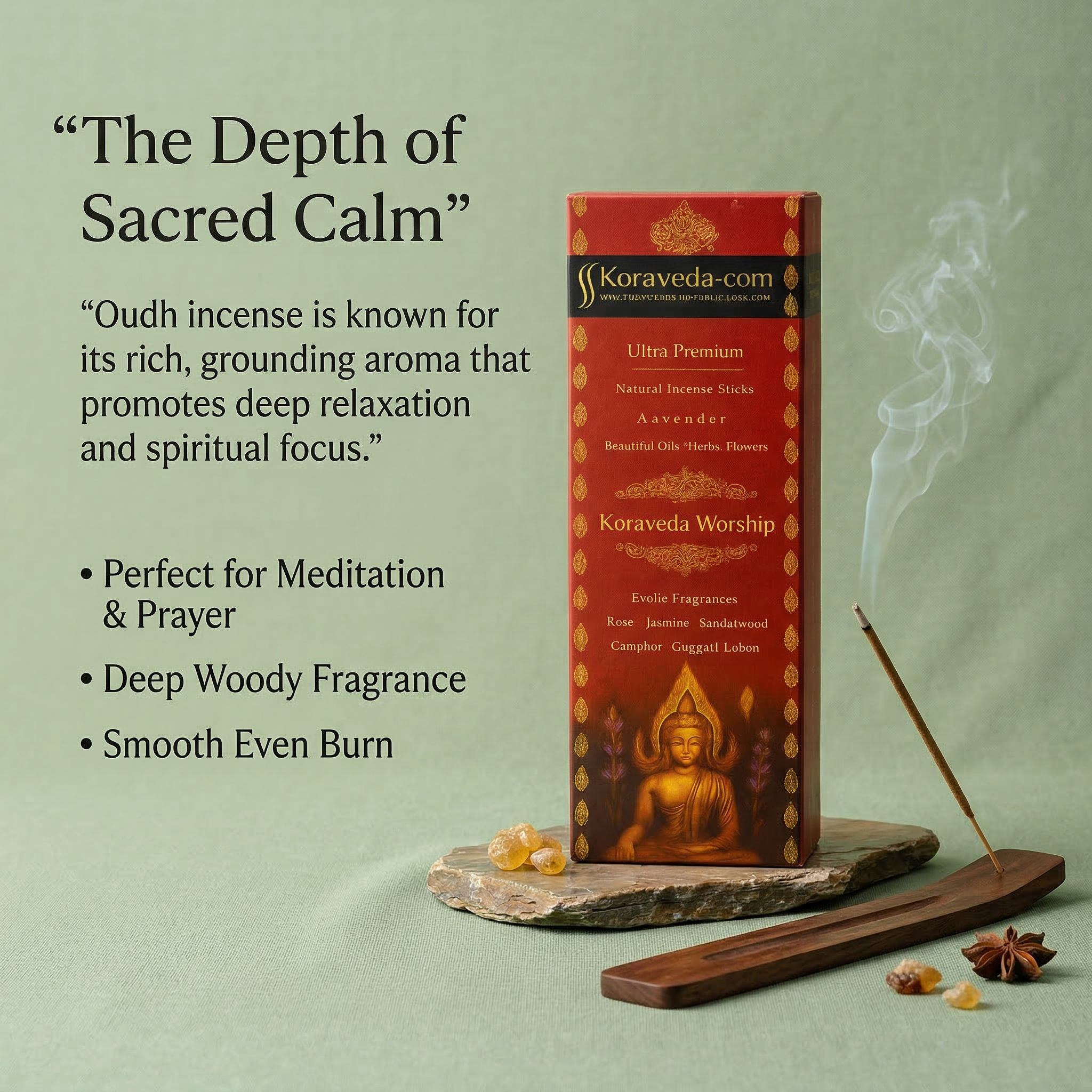 Koraveda Worship Oudh Insence Stick