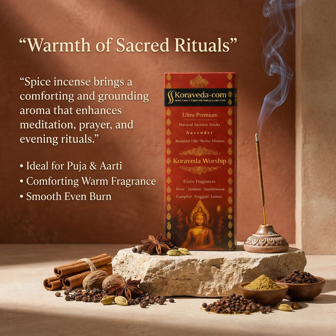 Koraveda Worship Spice Incense Sticks