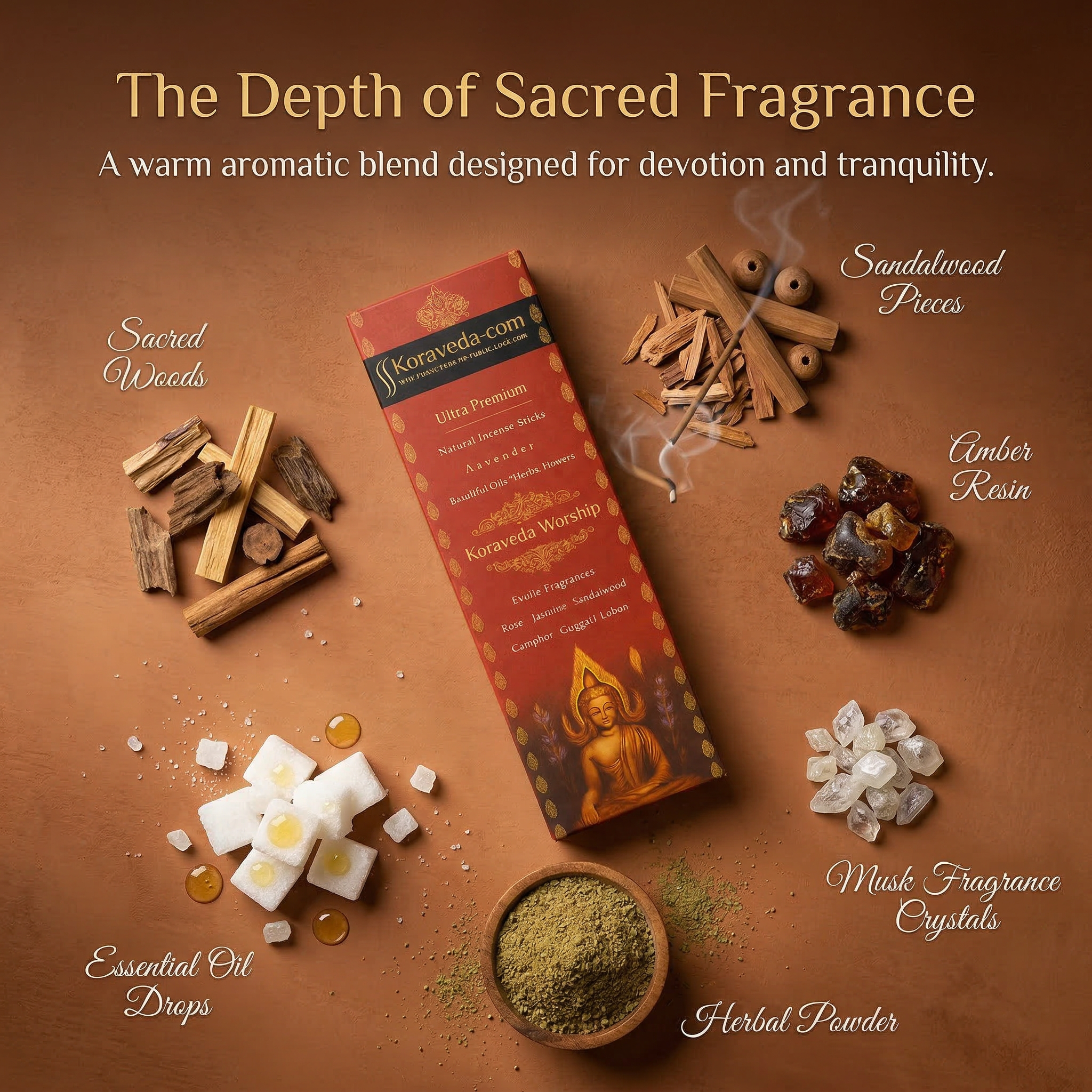 Koraveda Worship Musk Incense Stick