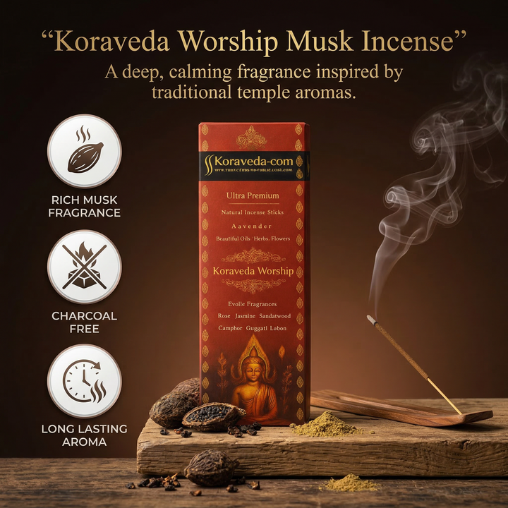 Koraveda Worship Musk Incense Stick
